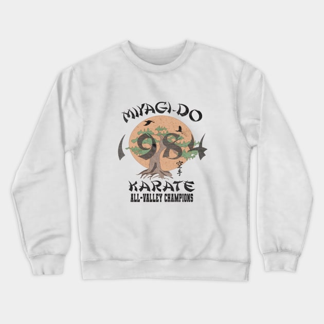 Miyagi Do Karate Kid Crewneck Sweatshirt by CreatingChaos